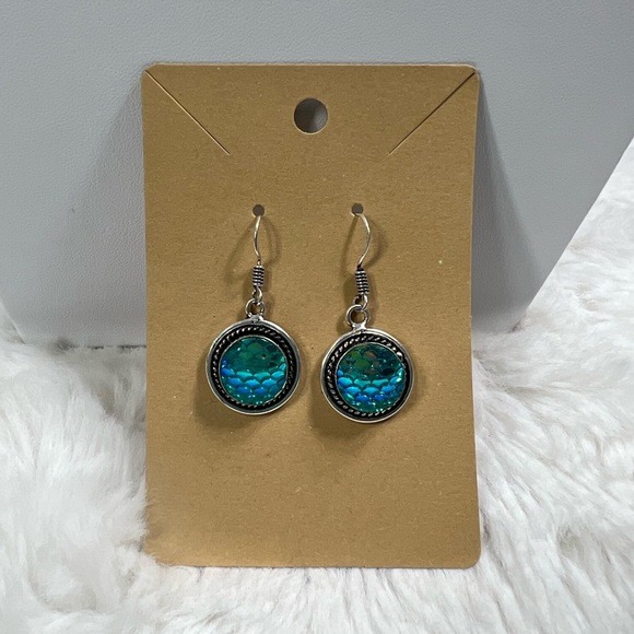 🌈🐠 Rainbow Titanium Fish 925 Necklace Bracelet & Earrings ONLY - Picture 6 of 10